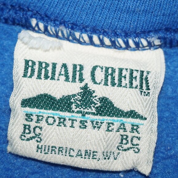 Vintage 90s Santa Sleigh Christmas Holiday Sweatshirt - Picture 4 of 6